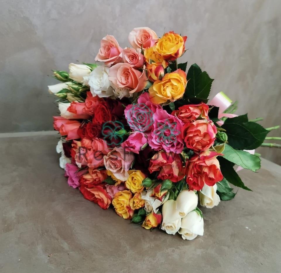 Букет цветов из: Розы в Балее