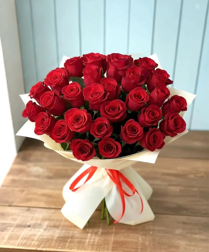 Букет 29 Красных роз в Балее