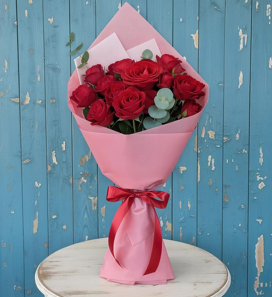 Букет цветов из: Розы в Балее