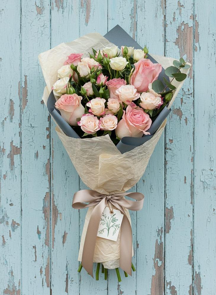 Букет цветов из: Розы в Балее