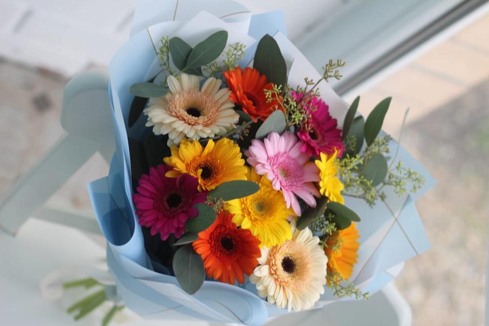 Букет цветов из: Герберы в Балее