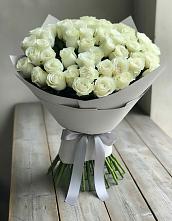 Букет 35 Белых роз #REPLACE_PRED# Балее