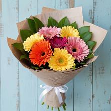 Букет цветов из:  Герберы #REPLACE_PRED# Балее