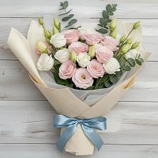 Букет цветов из:  Лизиантусы в Балее