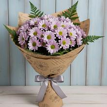 Букет цветов из:  Хризантемы #REPLACE_PRED# Балее