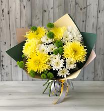 Букет цветов из:  Хризантемы в Балее