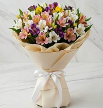 Букет цветов из:  Альстромерии в Балее
