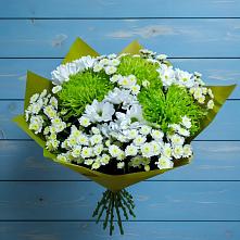 Букет цветов из:  Хризантемы #REPLACE_PRED# Балее