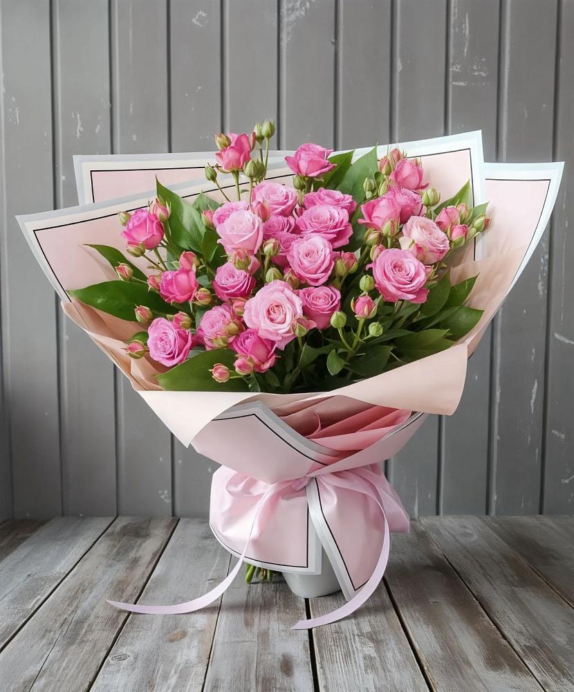 Букет Розовый кустик в Балее