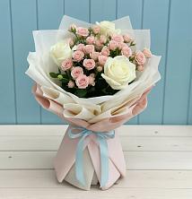 Букет цветов из:  Розы в Балее