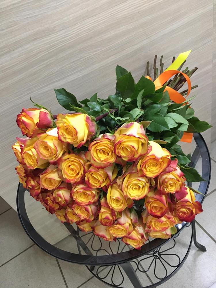 Букет Желтые розы в Балее