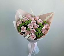 Букет цветов из:  Розы и Хризантемы в Балее