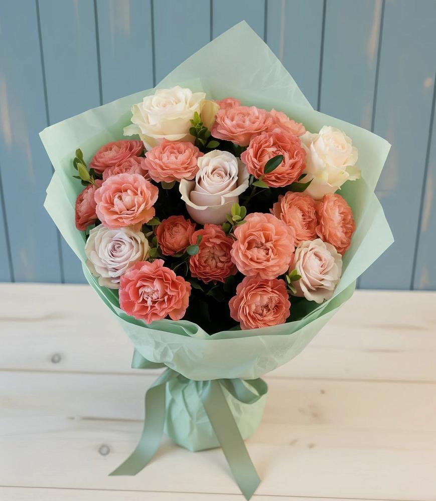 Букет цветов из: Розы в Балее