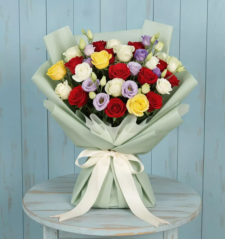 Букет цветов из: Розы в Балее